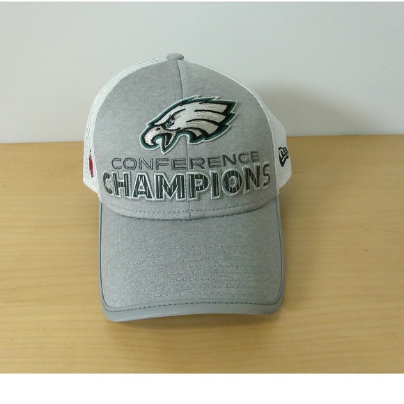 New Era Other - Philadelphia Eagles Conference Champions Super Bowl LII Hat Gray New Era 9FORTY
